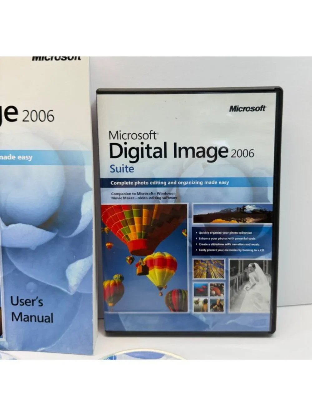 Microsoft Digital Image Suite 2006 Photo Software with User Guide Complete